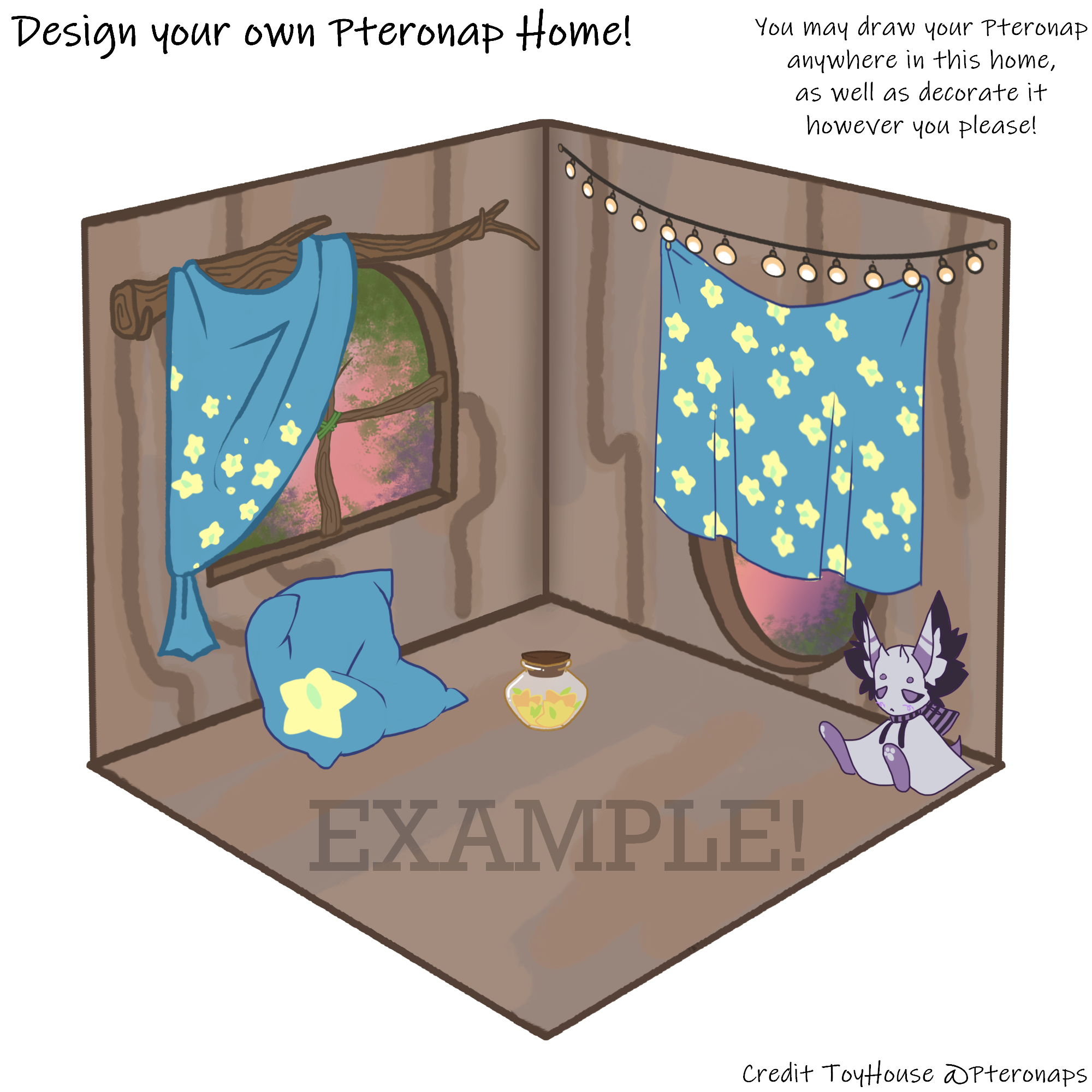 Design your own Pteronap Home!